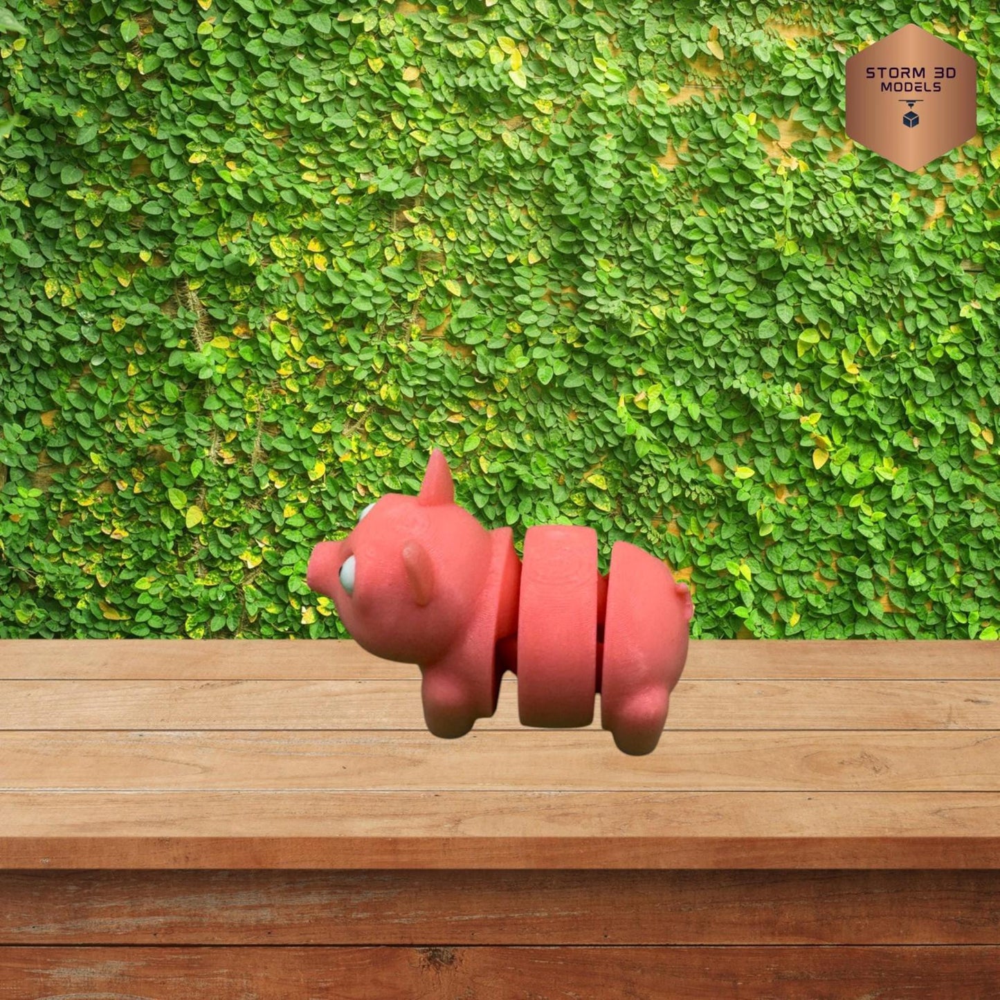 Trashcan Farm - 3D Printed Trashcan Animals – 4-Pack of Flexi Pets in Mini Bin