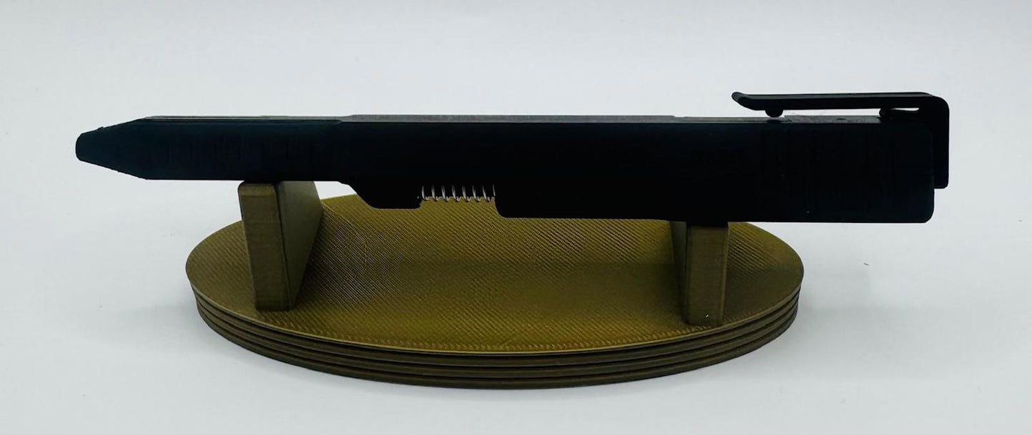 Glock-Inspired Black G2 Pilot Pen – 3D Printed Novelty Handgun-Themed Pen with Functional Ink Refill, Unique Gift for Tactical Gear Fans