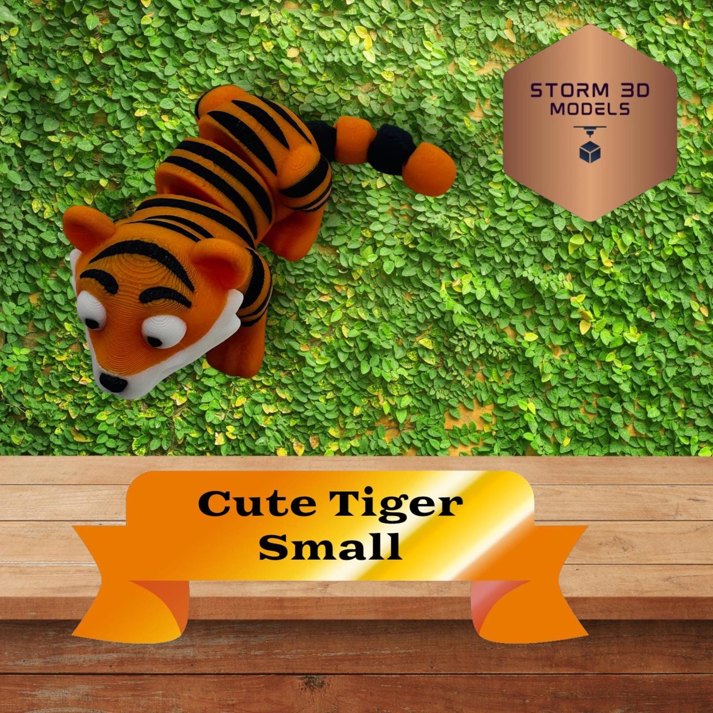 3D Printed Flexi Pets (4) in a Trash Can 2 – Cute Wiggly Animal Toy, Fidget Gift, Funny Collectible Desk Pet