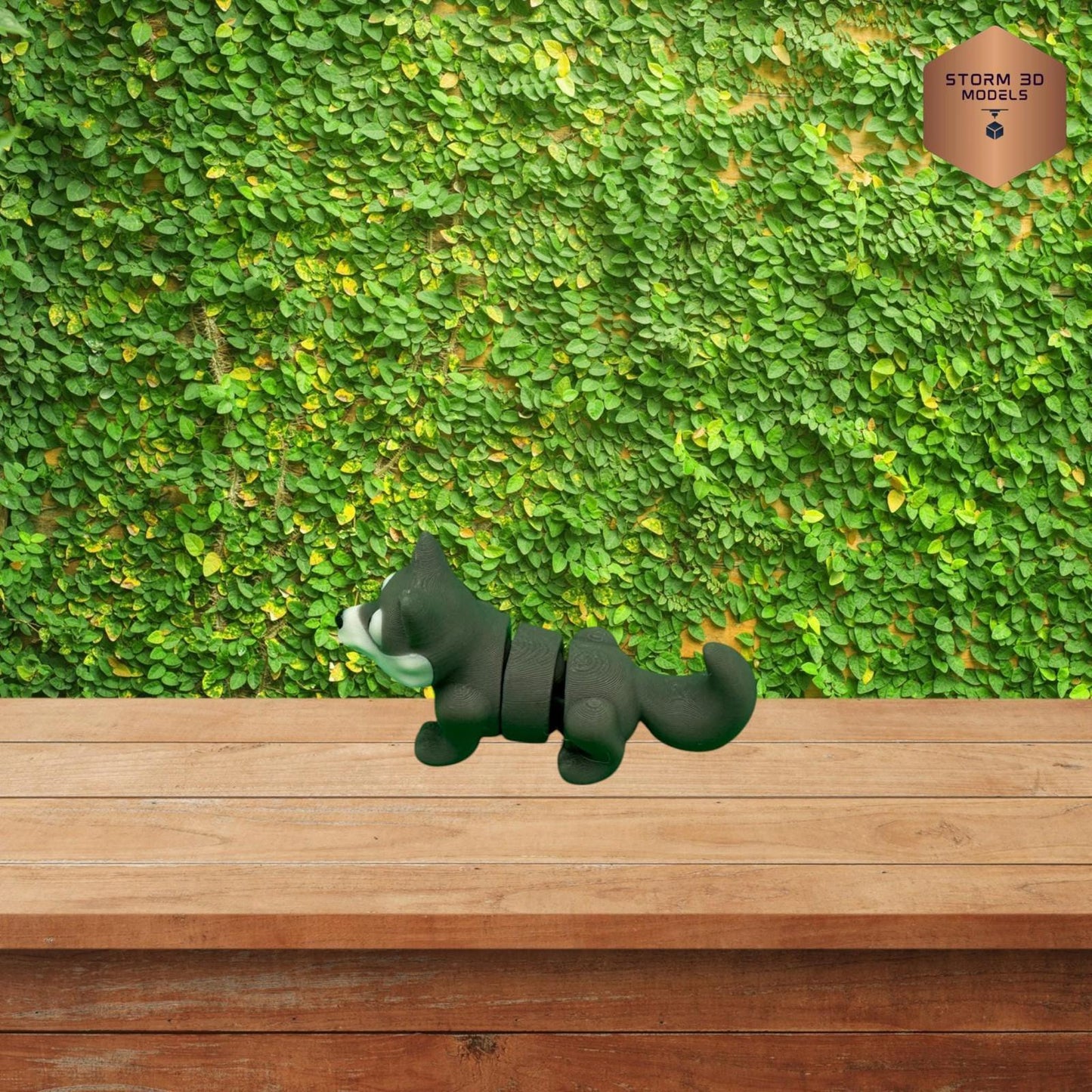 Trashcan Zoo 2 - 3D Printed Trashcan Animals – 4-Pack of Flexi Pets in Mini Bin