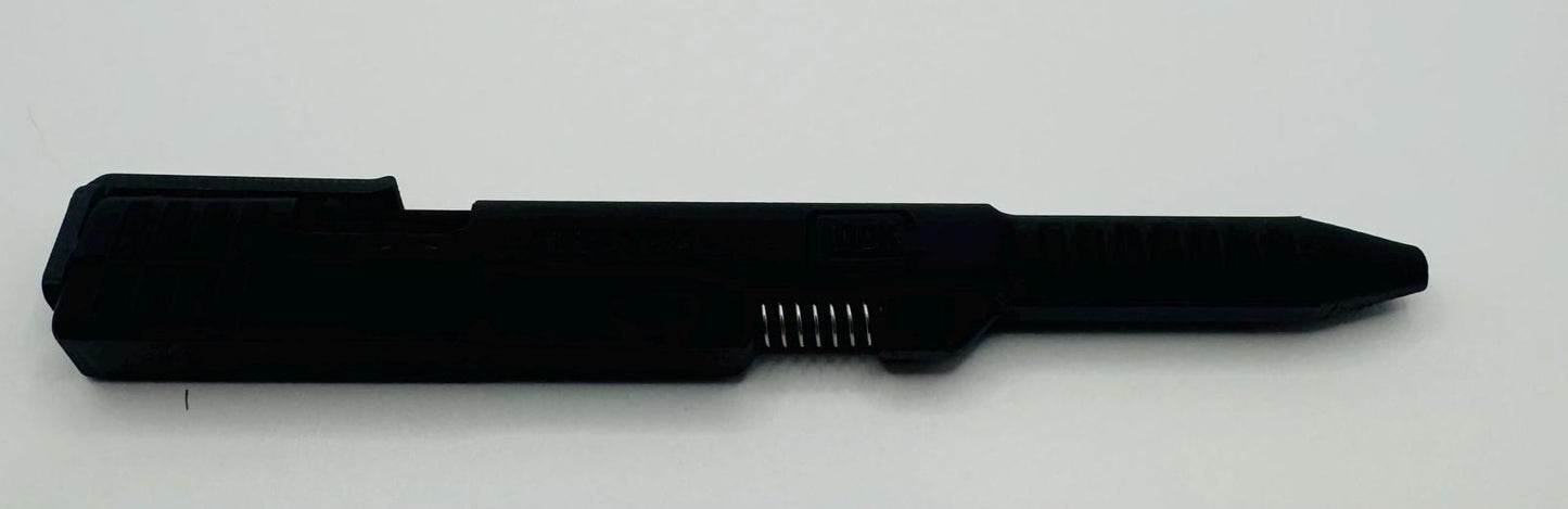 Glock-Inspired Black G2 Pilot Pen – 3D Printed Novelty Handgun-Themed Pen with Functional Ink Refill, Unique Gift for Tactical Gear Fans
