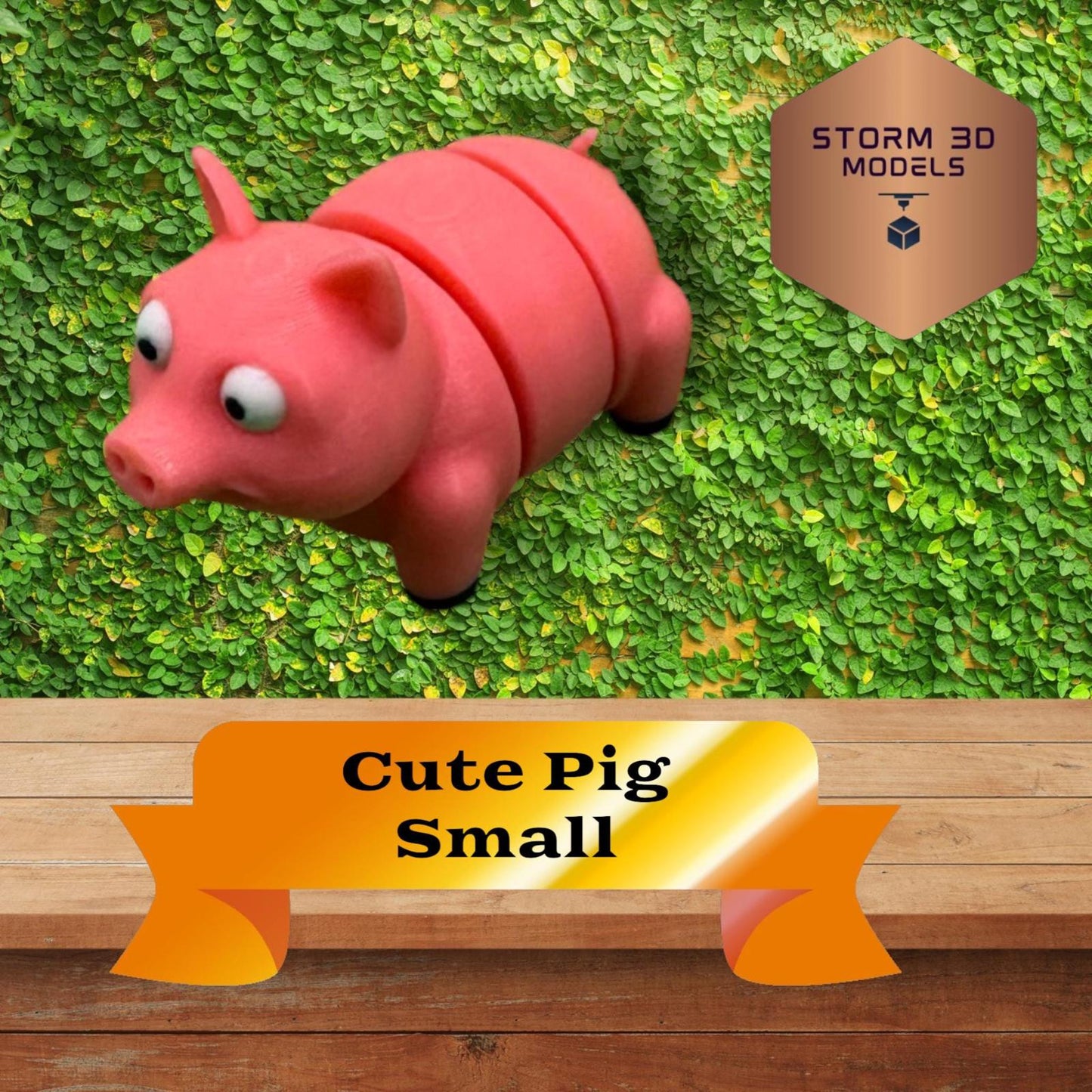 3D Printed Flexi Pets (4) in a Trash Can 3 – Cute Wiggly Animal Toy, Fidget Gift, Funny Collectible Desk Pet
