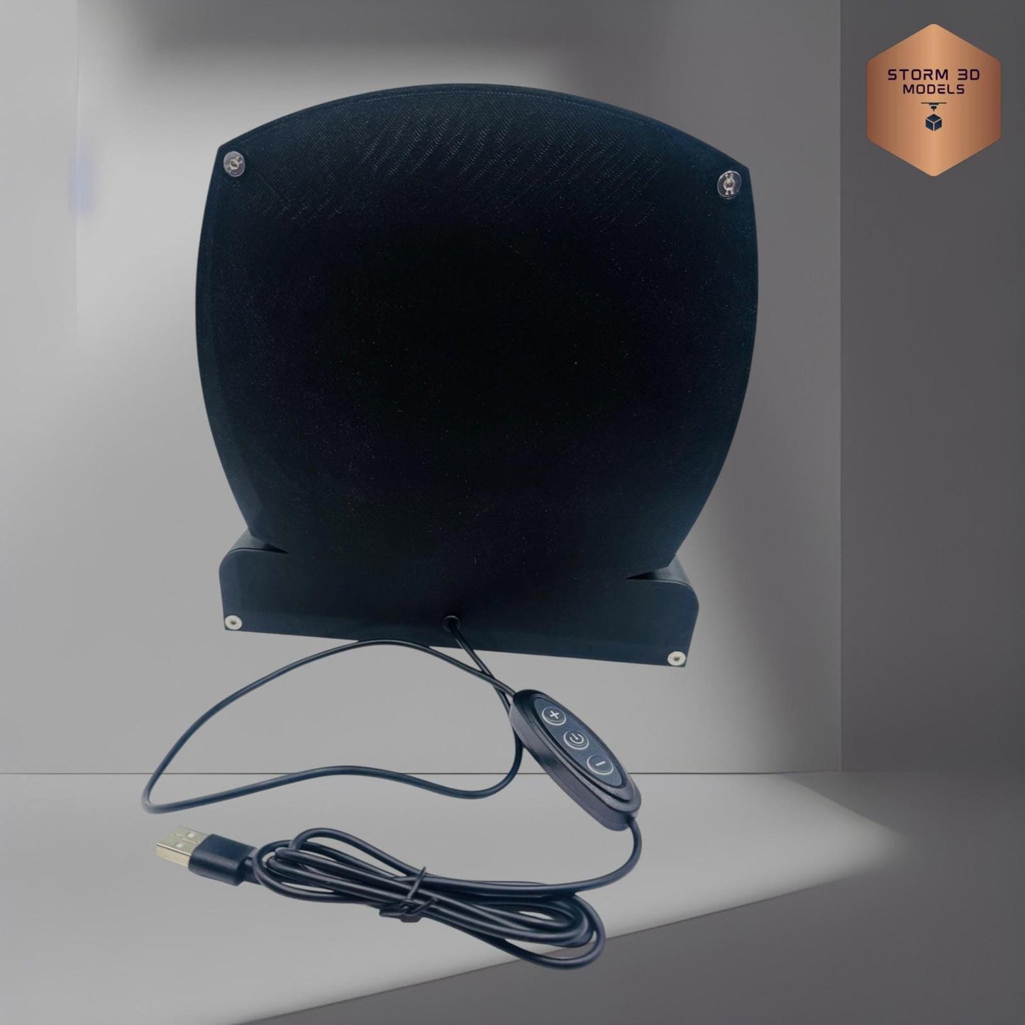 John Deere LED Lightbox – 3D Printed Tractor Logo Lamp, Farmhouse, standing type