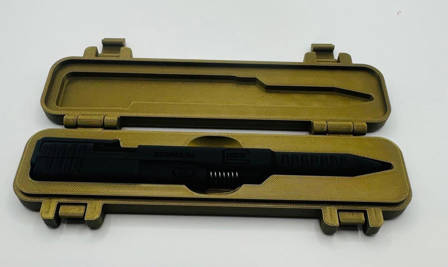 Glock-Inspired Black G2 Pilot Pen – 3D Printed Novelty Handgun-Themed Pen with Functional Ink Refill, Unique Gift for Tactical Gear Fans