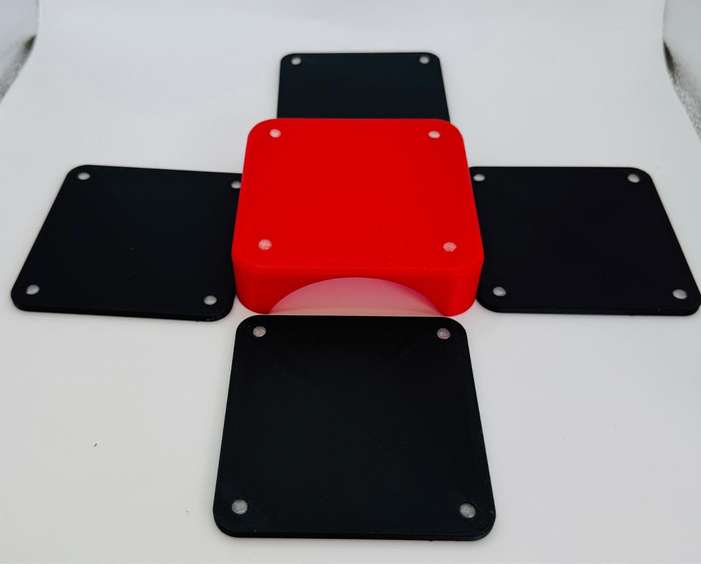 Case IH Retro Square Coaster set, farm themed accessory