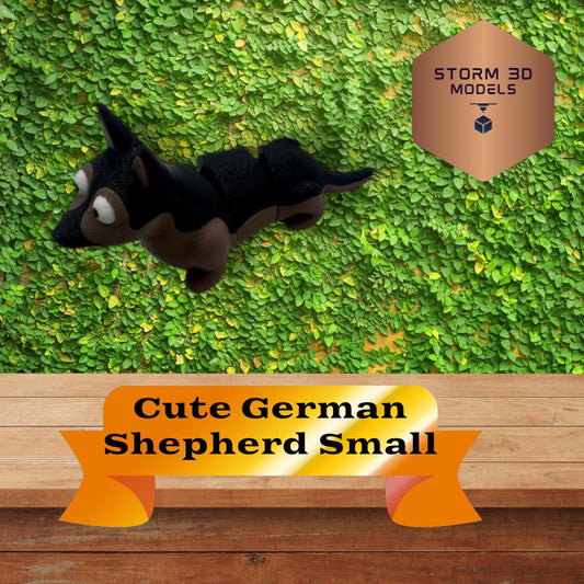 3D Printed Flexi Pets (4) in a Trash Can 1 – Cute Wiggly Animal Toy, Fidget Gift, Funny Collectible Desk Pet