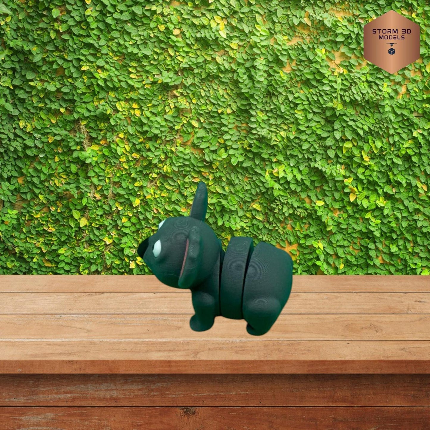 Trashcan Zoo 1 - 3D Printed Trashcan Animals – 4-Pack of Flexi Pets in Mini Bin