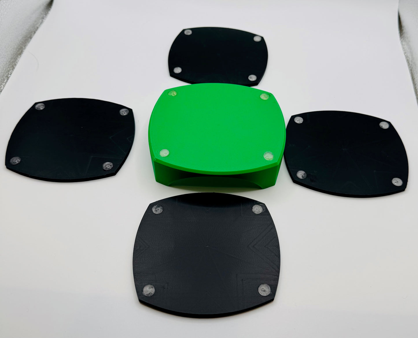 John Deere Inspired Drinks Coaster Set 3D Printed