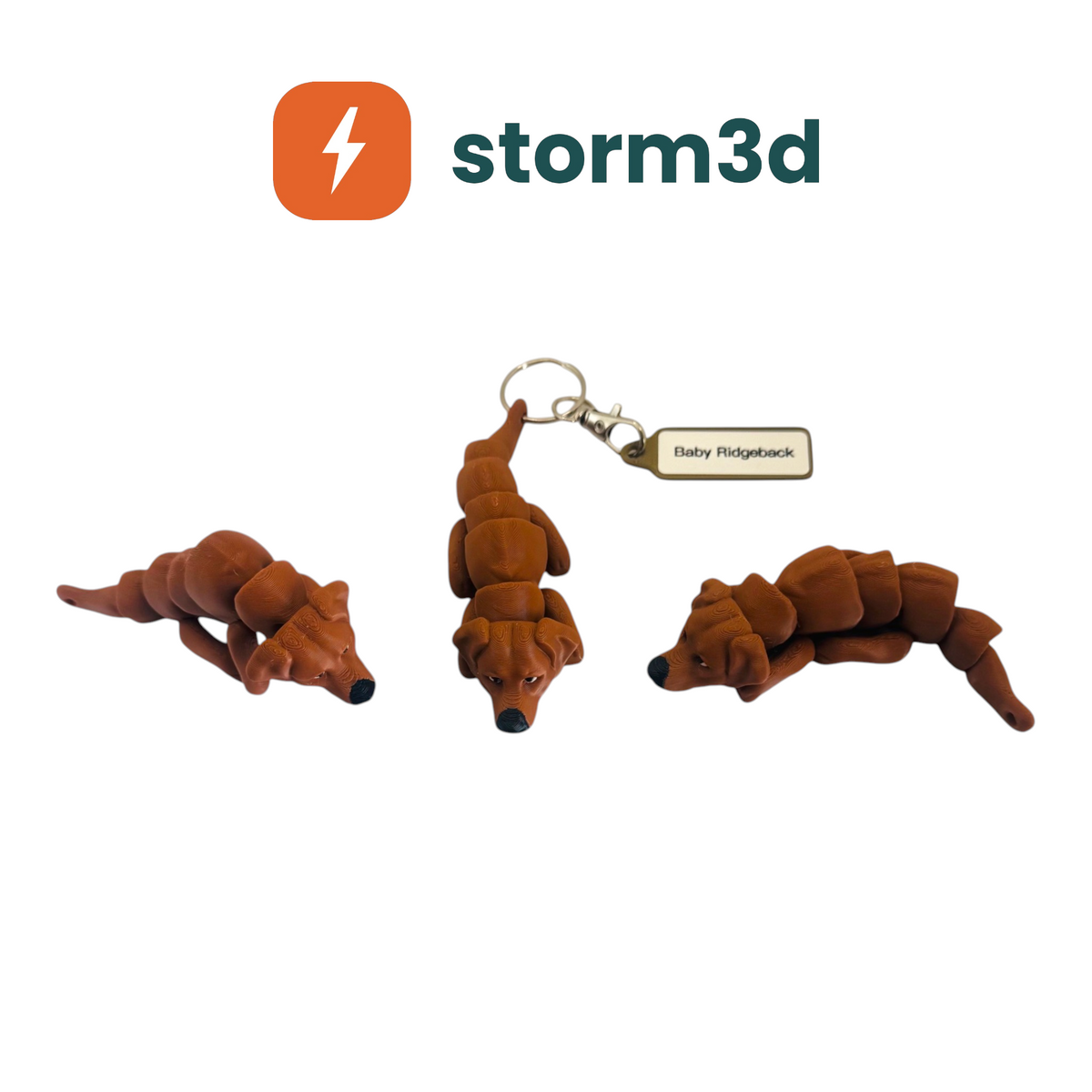 Pawfect Pets – Baby Rhodesian Ridgeback Keychain
