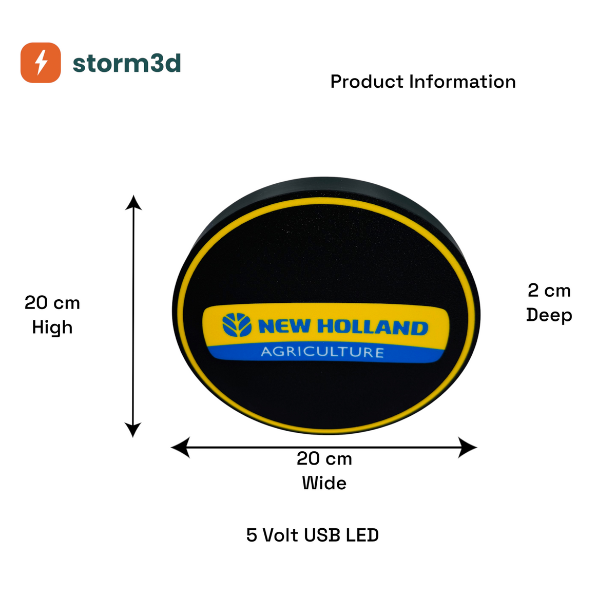 New Holland Lightbox – Uni Hanging, USB