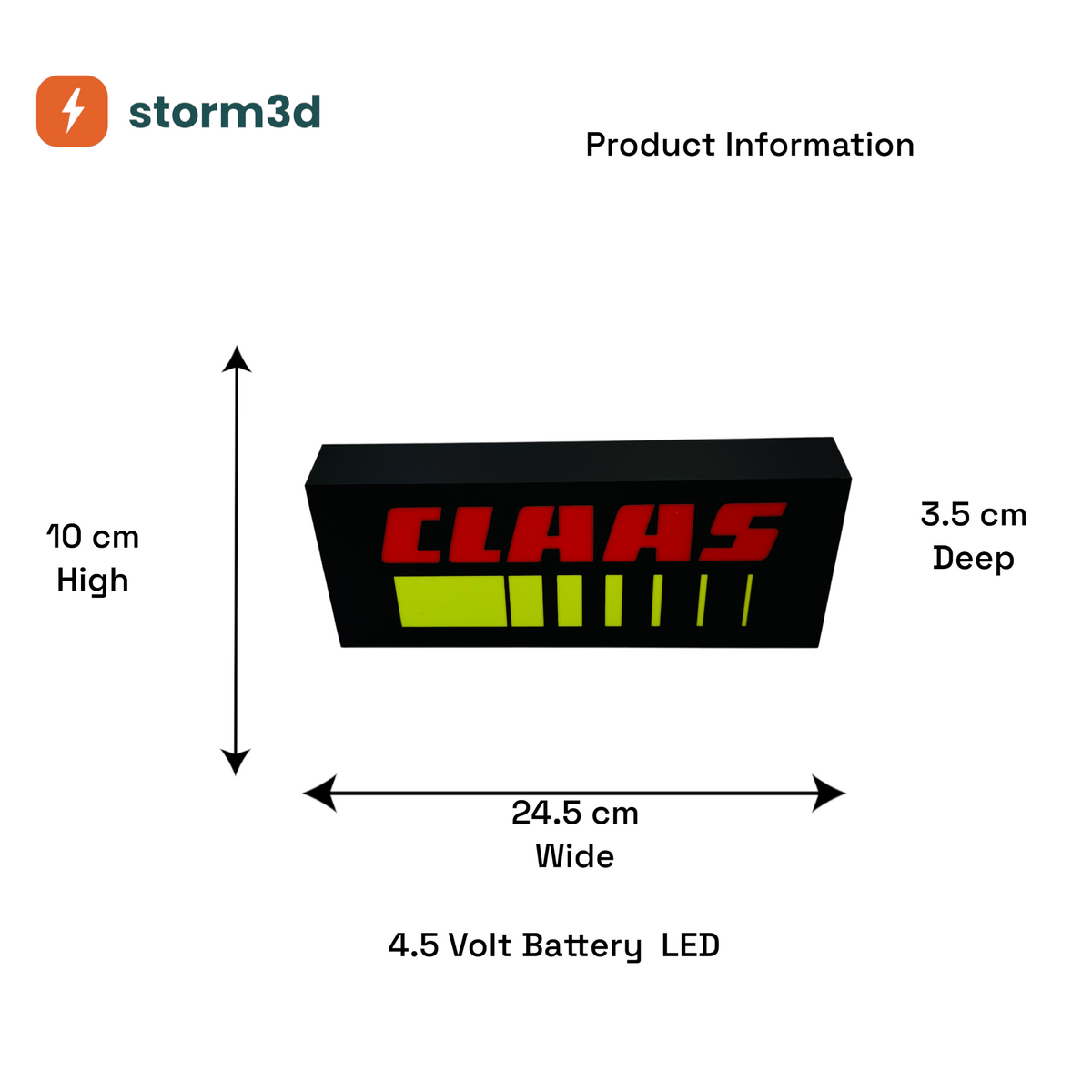 Claas Lightbox – Uni Box, Battery
