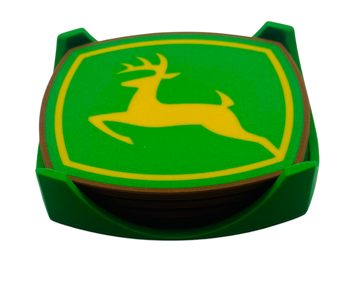 John Deere Coaster Set