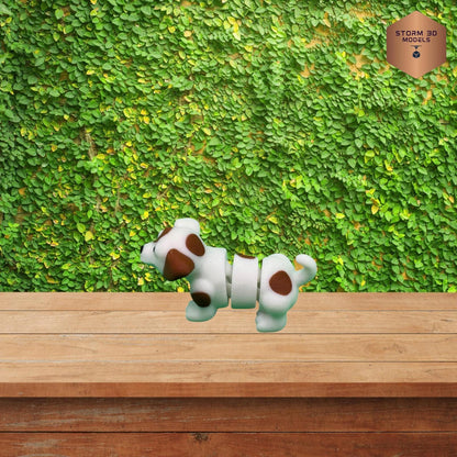 Trashcan Pets - 3D Printed Trashcan Animals – 4-Pack of Flexi Pets in Mini Bins