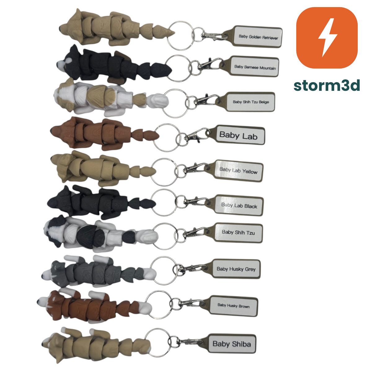 Pawfect Pets – Baby Lab Keychain