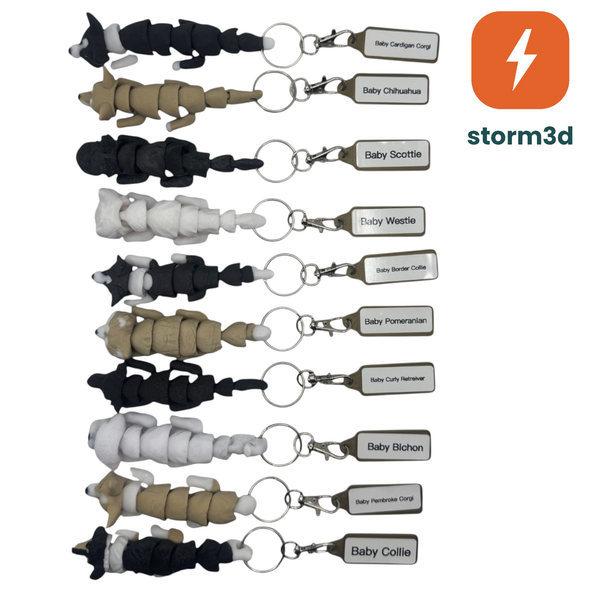 Pawfect Pets – Baby Lab Keychain