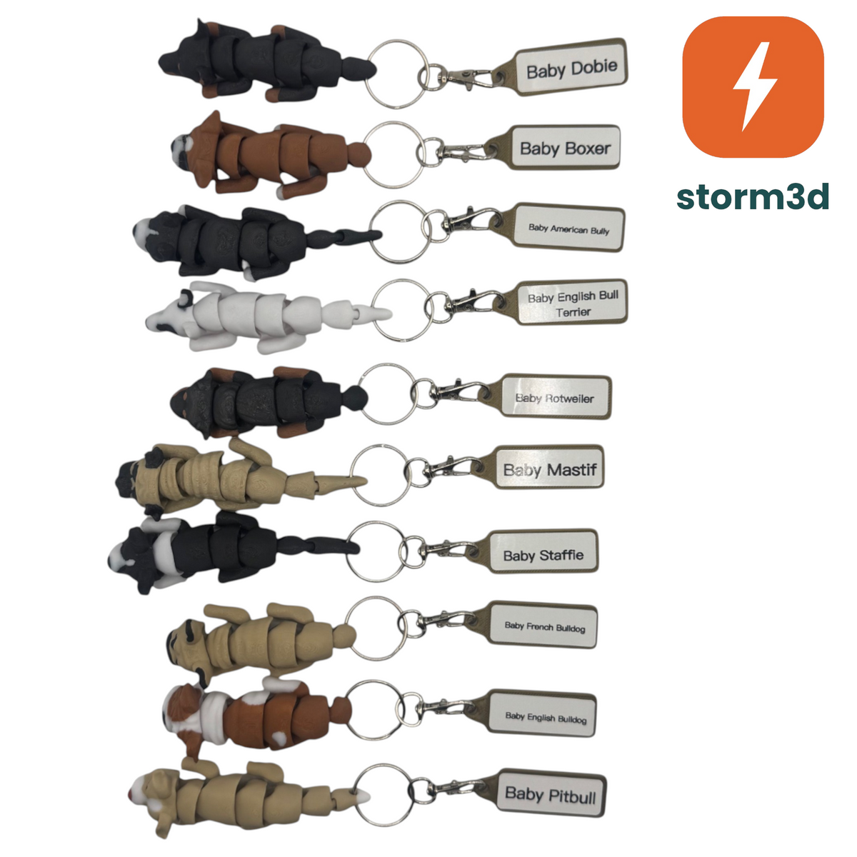Pawfect Pets – Baby Lab Keychain