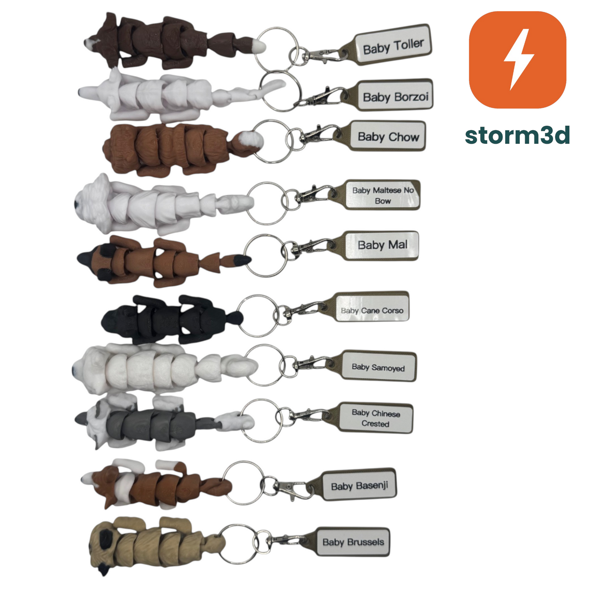 Pawfect Pets – Baby Lab Keychain