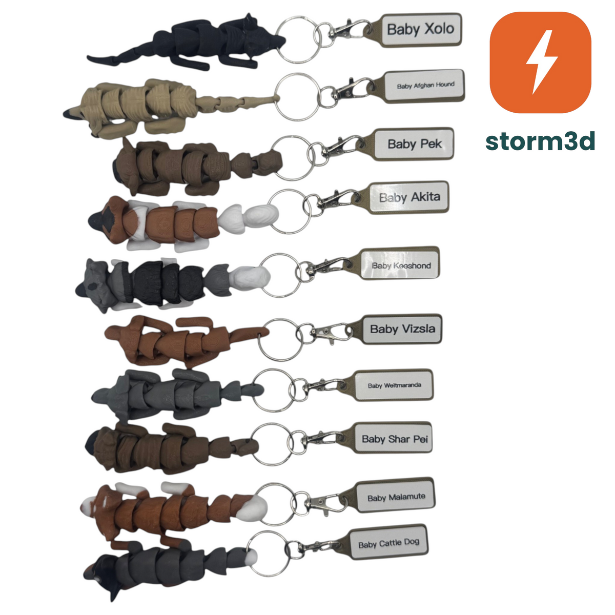 Pawfect Pets – Baby Lab Keychain