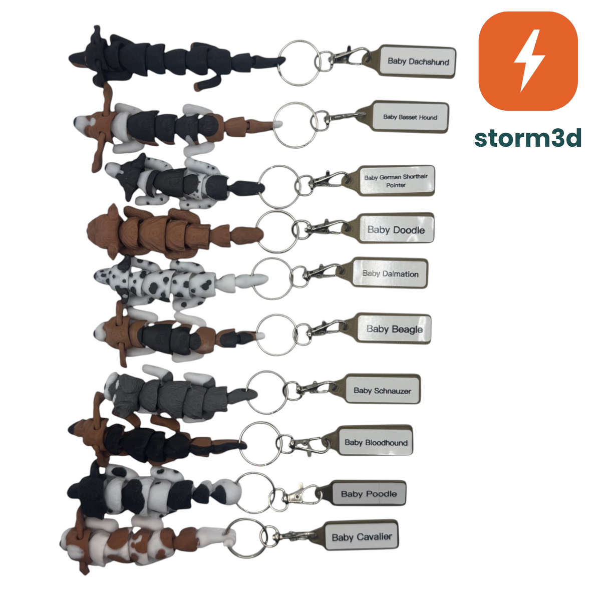 Pawfect Pets – Baby Lab Keychain