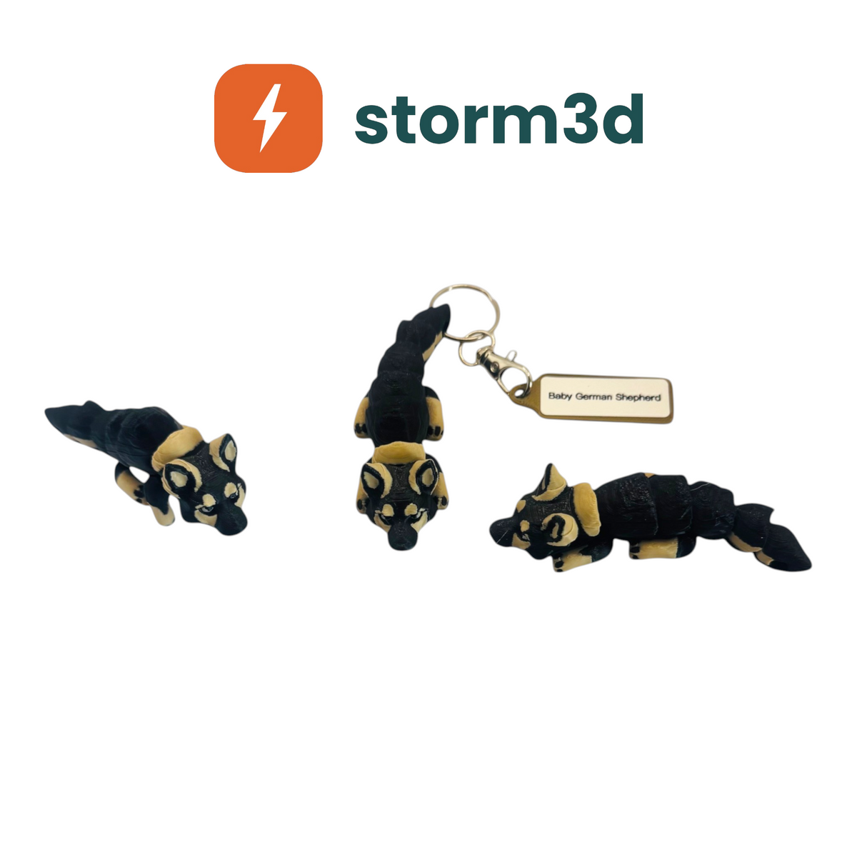 Pawfect Pets – Baby German Shepherd Keychain