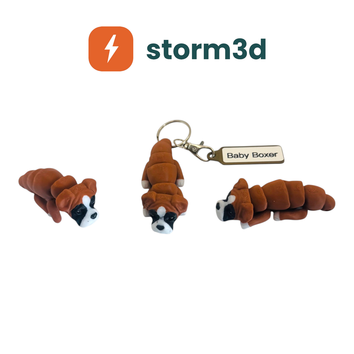 Pawfect Pets – Baby Boxer Keychain