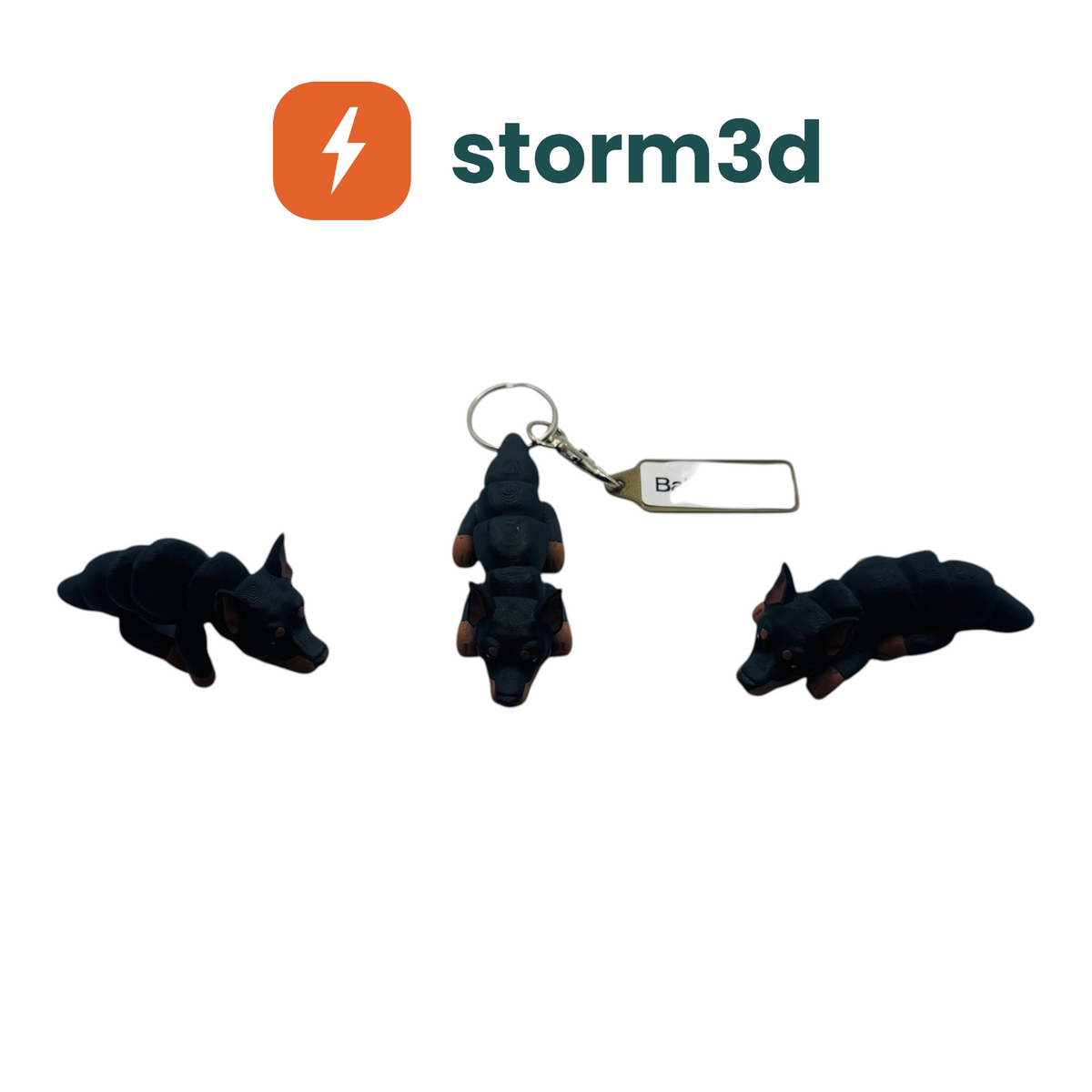 Pawfect Pets – Baby Dobie Keychain