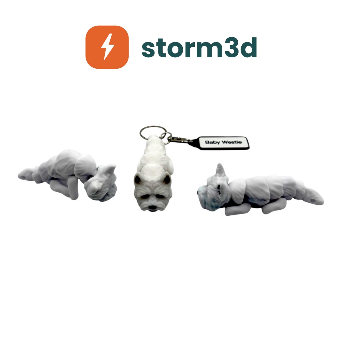 Pawfect Pets – Baby Westie Keychain