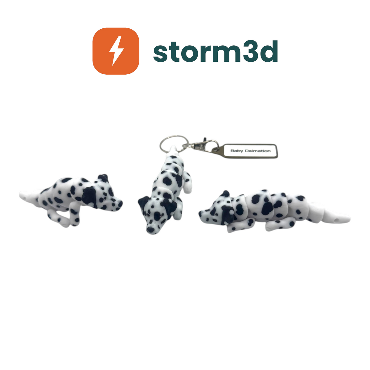 Pawfect Pets – Baby Dalmatian Keychain