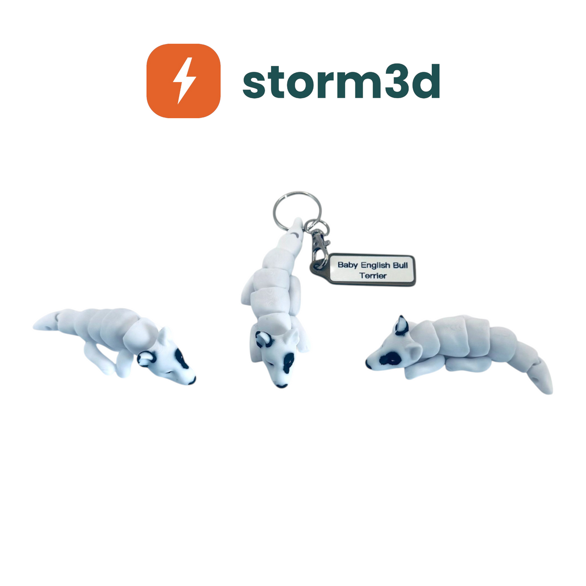 Pawfect Pets – Baby English Bull Terrier Keychain