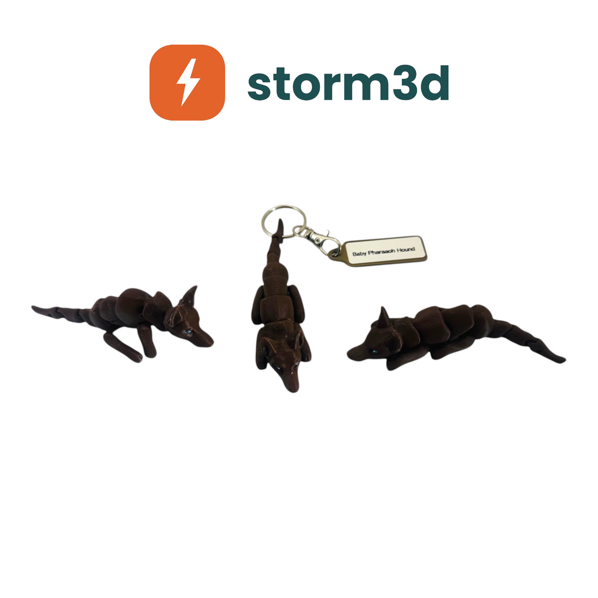 Pawfect Pets – Baby Pharaoh Hound Keychain