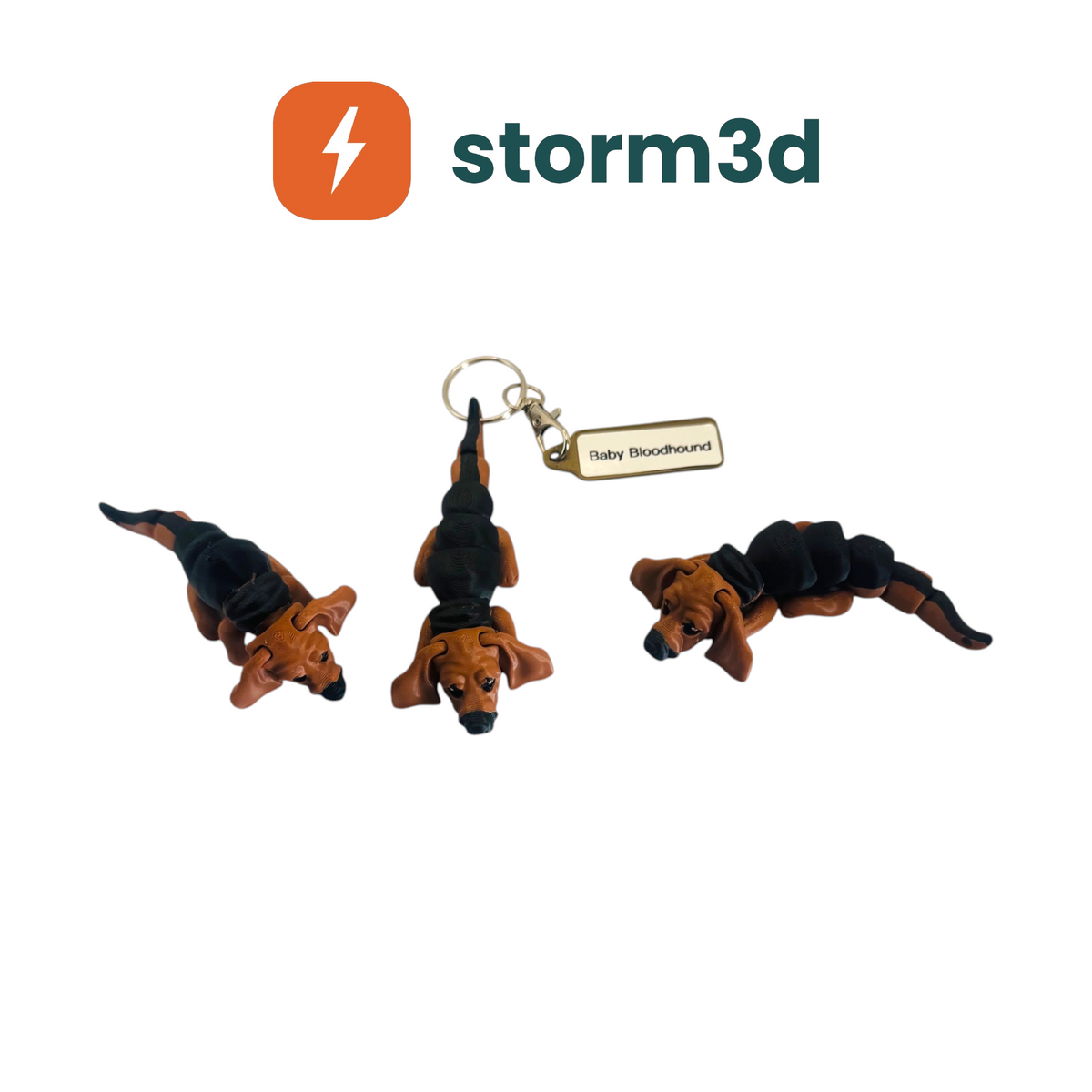 Pawfect Pets – Baby Bloodhound Keychain