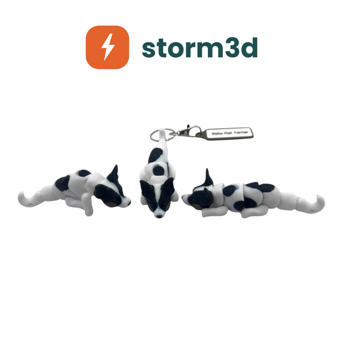 Pawfect Pets – Baby Rat Terrier Keychain