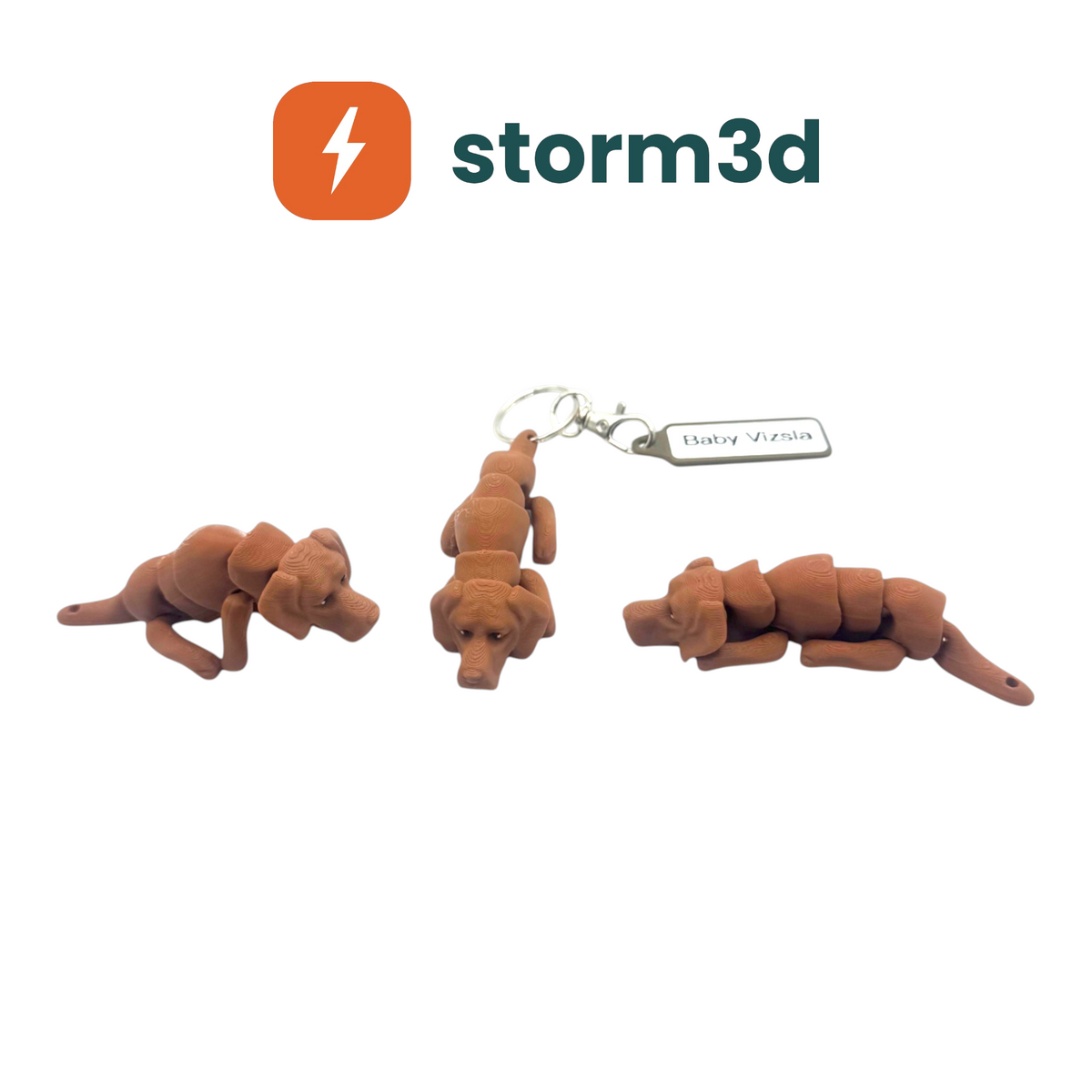 Pawfect Pets – Baby Vizsla Keychain