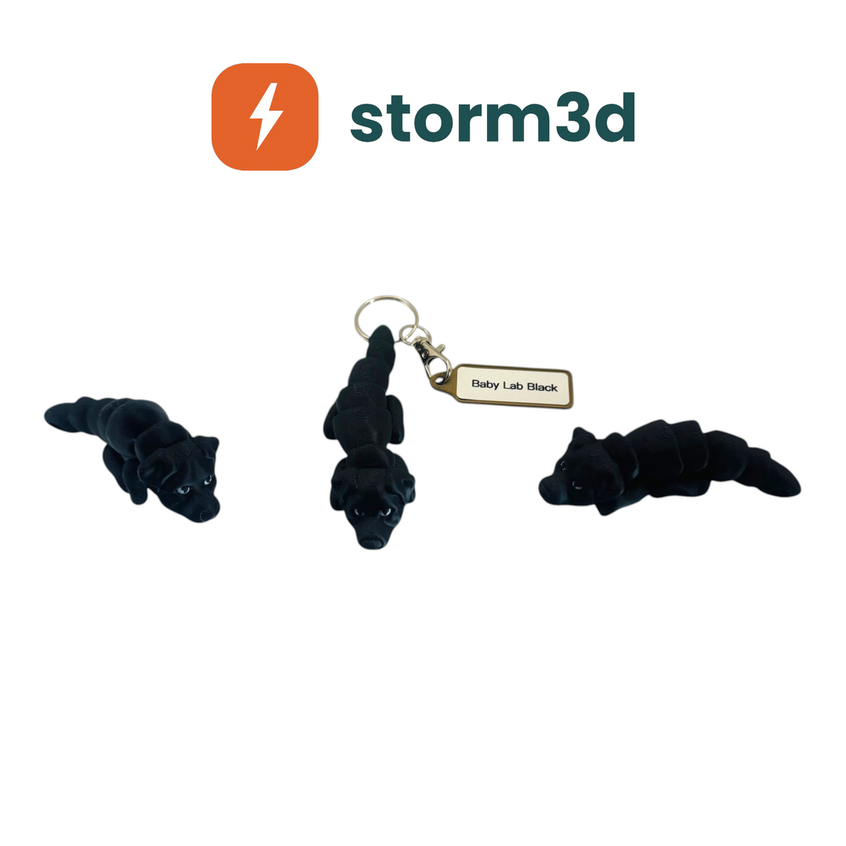 Pawfect Pets – Baby Labrador (Black) Keychain