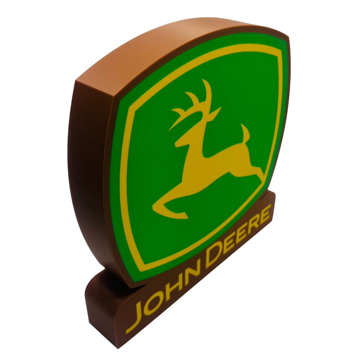 John Deere Lightbox – Standing, USB, Brown