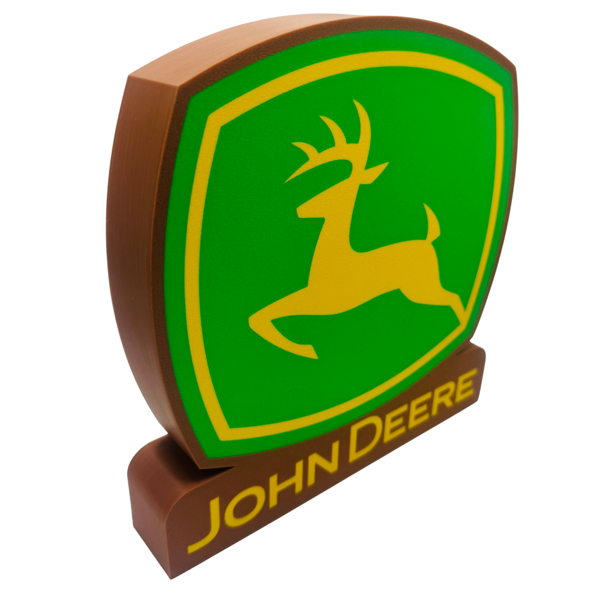 John Deere Lightbox – Standing, Battery, Brown