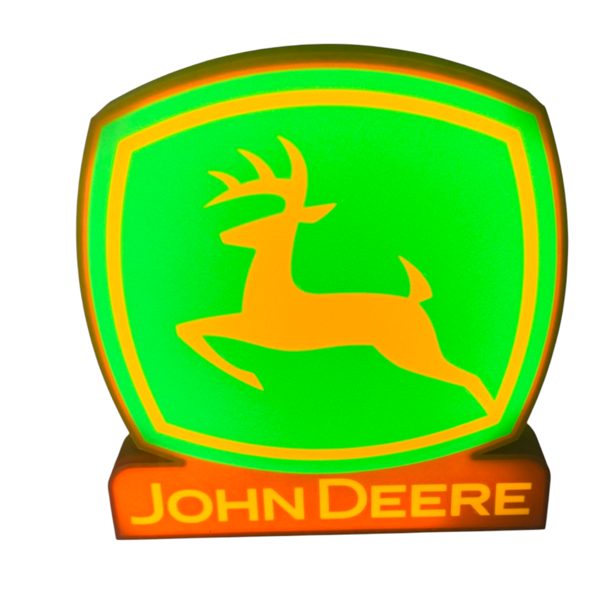 John Deere Lightbox – Standing, Battery, Brown