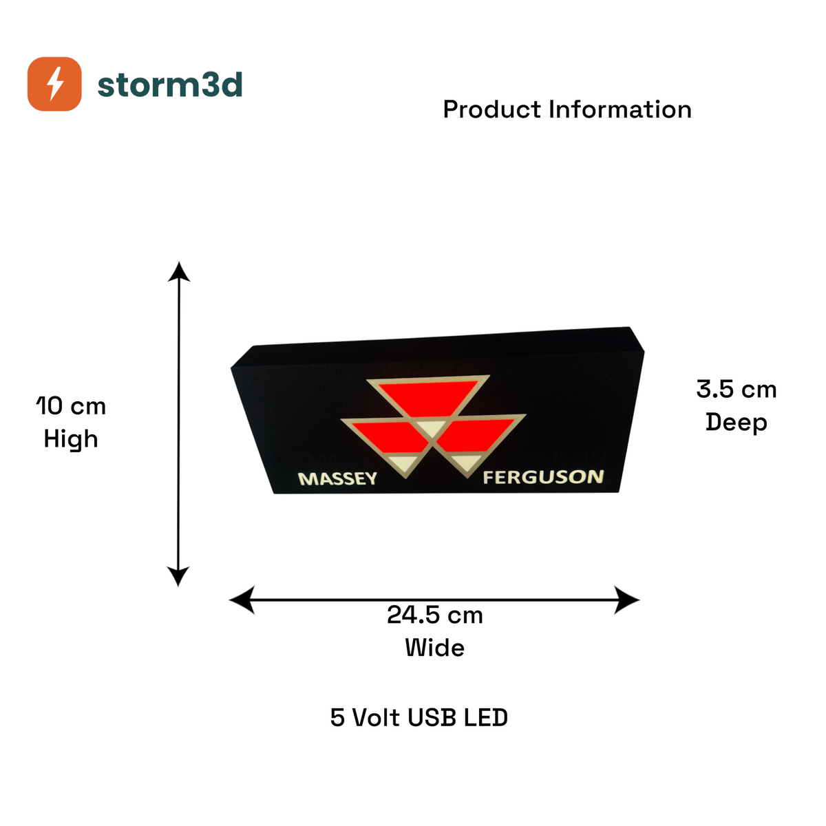 Massey Ferguson Lightbox – Box Type, USB