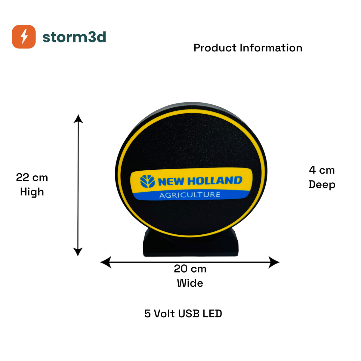 New Holland Lightbox – Uni Standing, USB