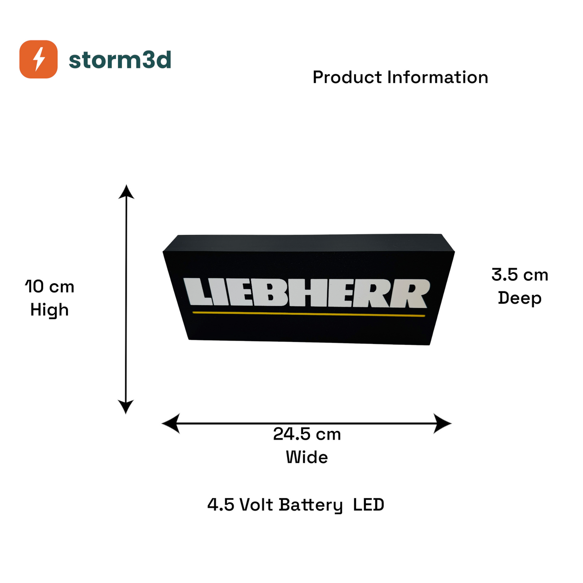 Liebherr Lightbox – Uni Box, Battery