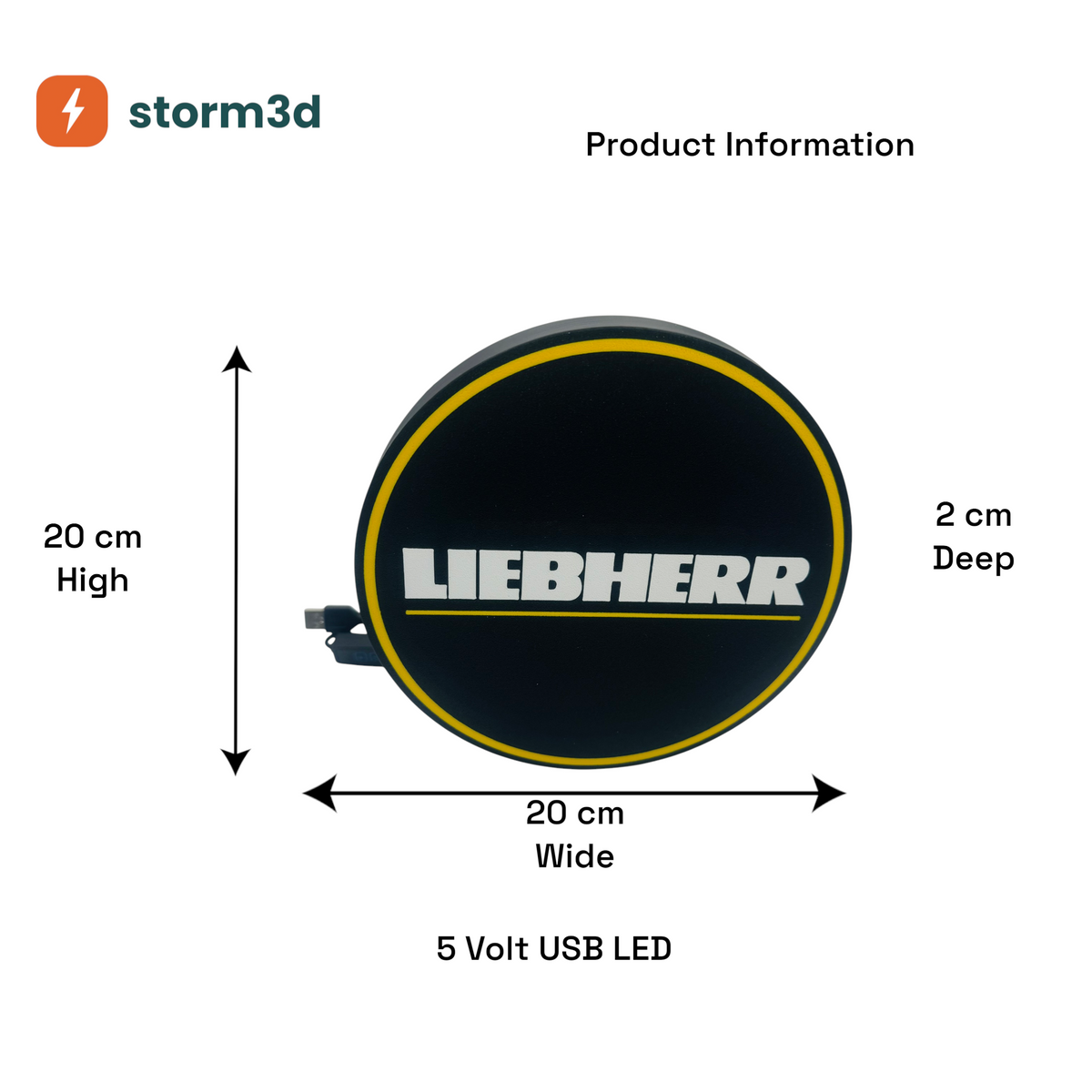 Liebherr Lightbox – Uni Hanging, USB