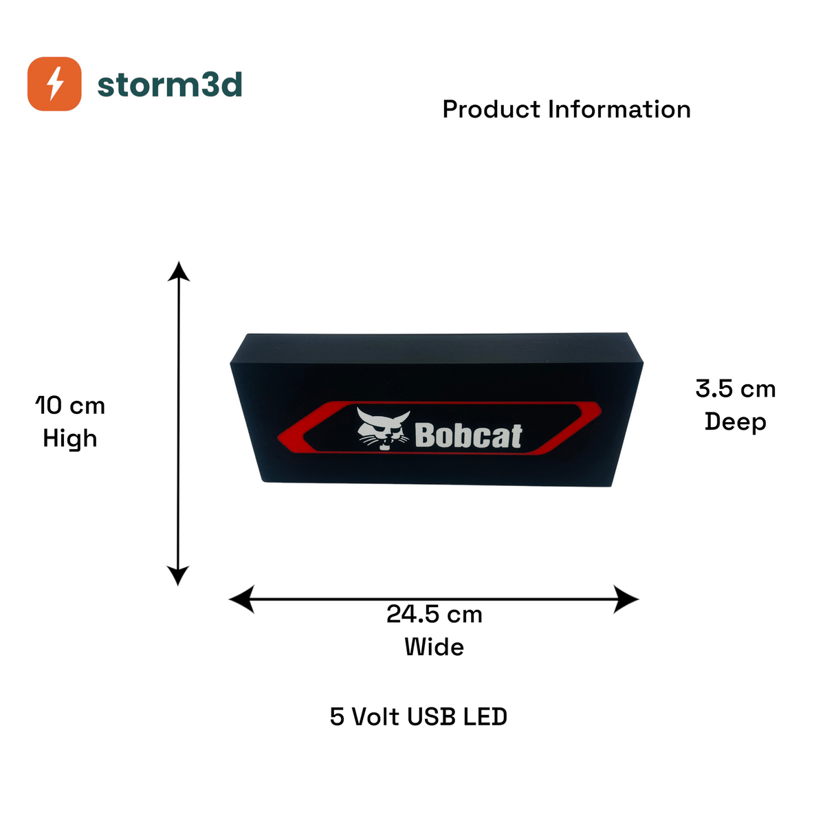 Bobcat Lightbox – Style 1, Uni Box, USB