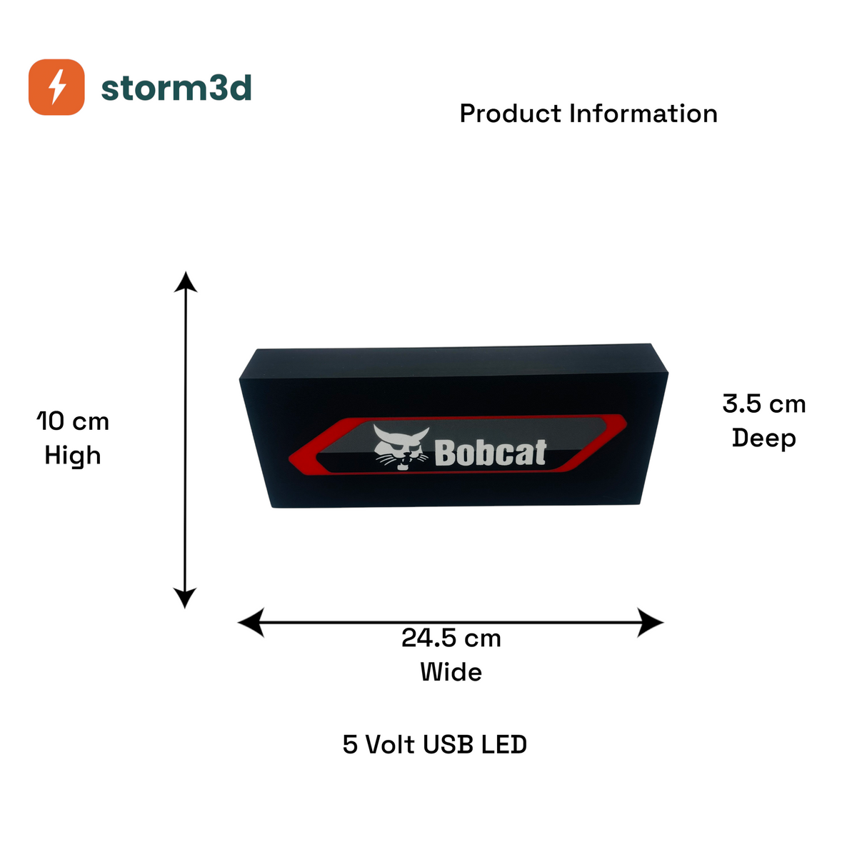 Bobcat Lightbox – Style 2, Uni Box, USB