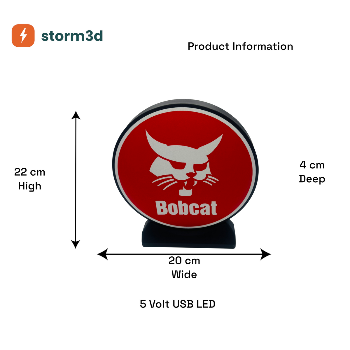 Bobcat Lightbox – Uni Standing, USB