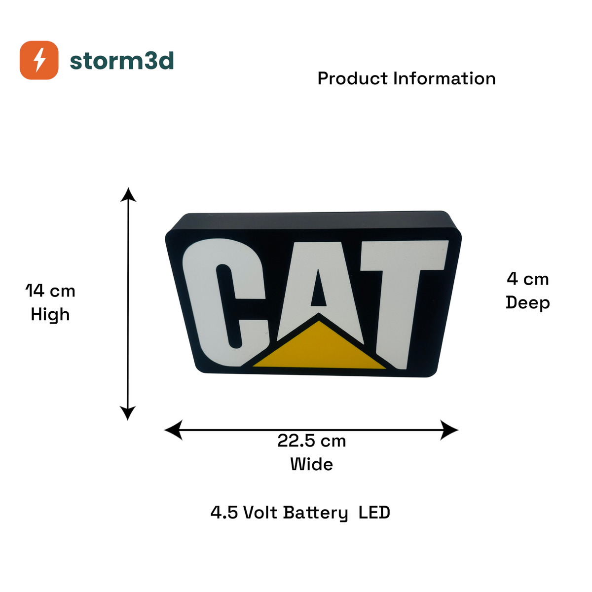 CAT Lightbox – Box Type, Battery