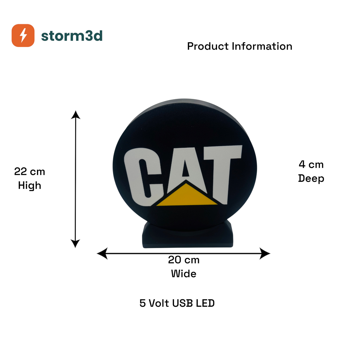 CAT Lightbox – Uni Standing, USB