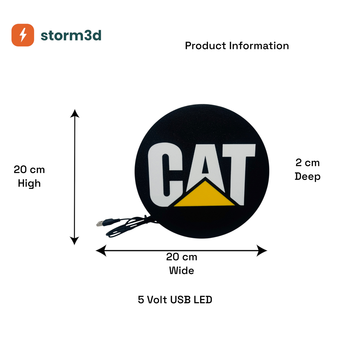 CAT Lightbox – Uni Hanging, USB
