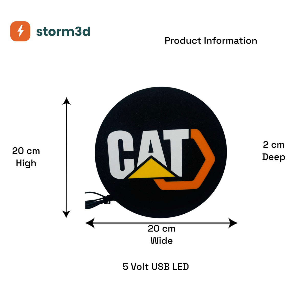 CAT Next Gen Lightbox – Uni Hanging, USB
