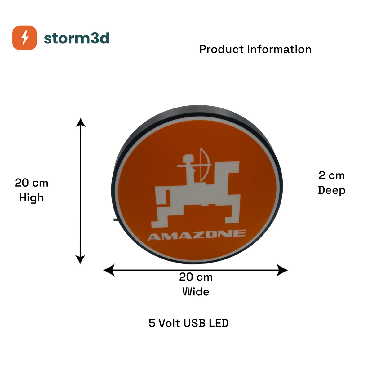Amazone Lightbox – Uni Hanging, USB