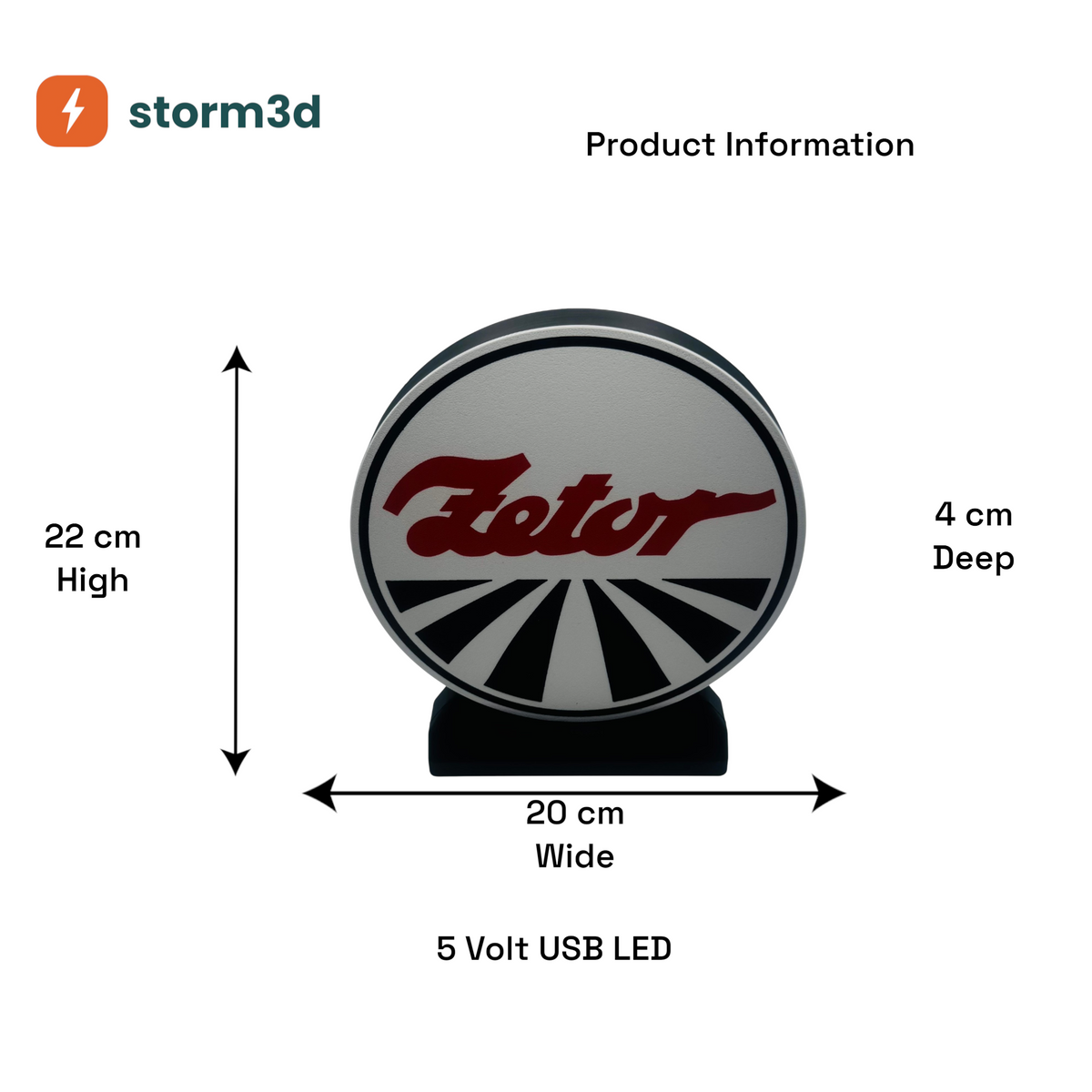 Zetor Lightbox – Uni Standing, USB